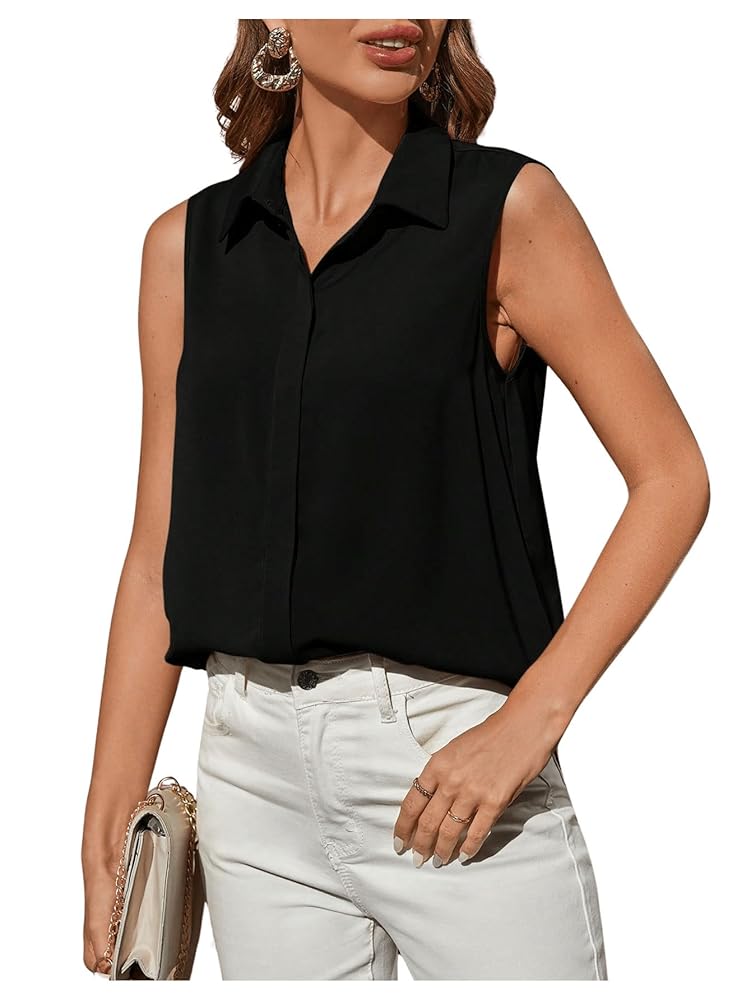 トップス L'AppartementNo CollarVolumeSleeveBlouse 253075028_3839.jpg